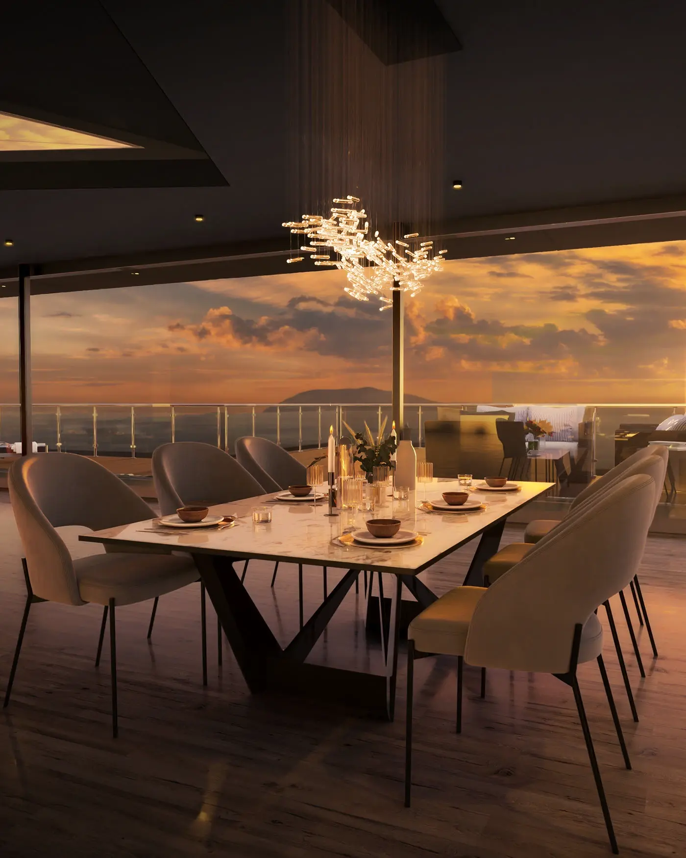 Duality of Light: Modern Mountain Villa