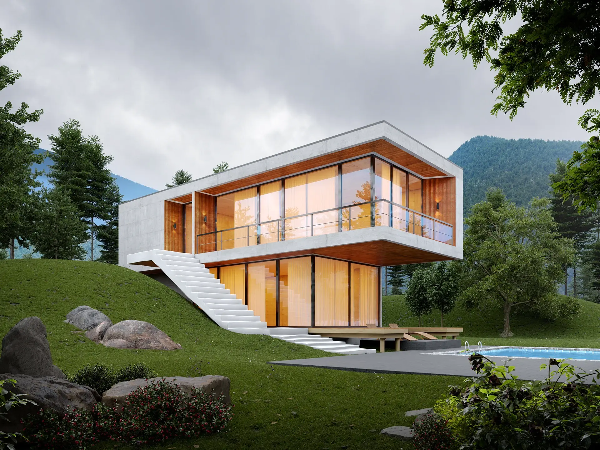 Merging Modernity with Nature - Mountain House