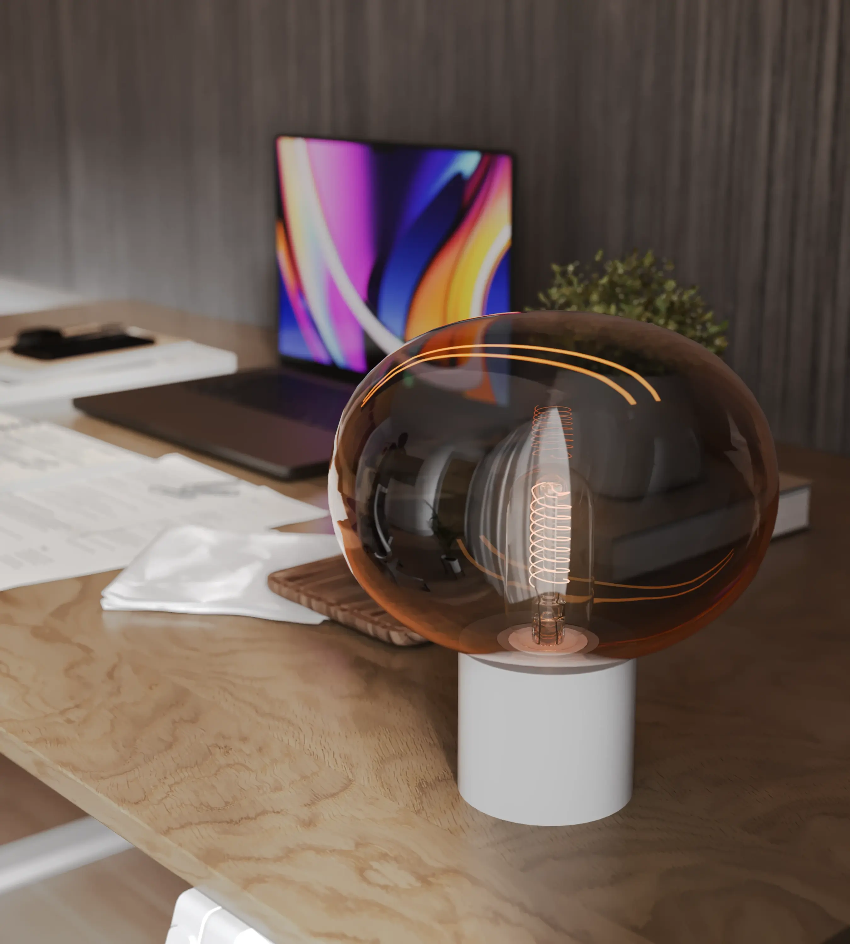 Modern Bedroom Workspace