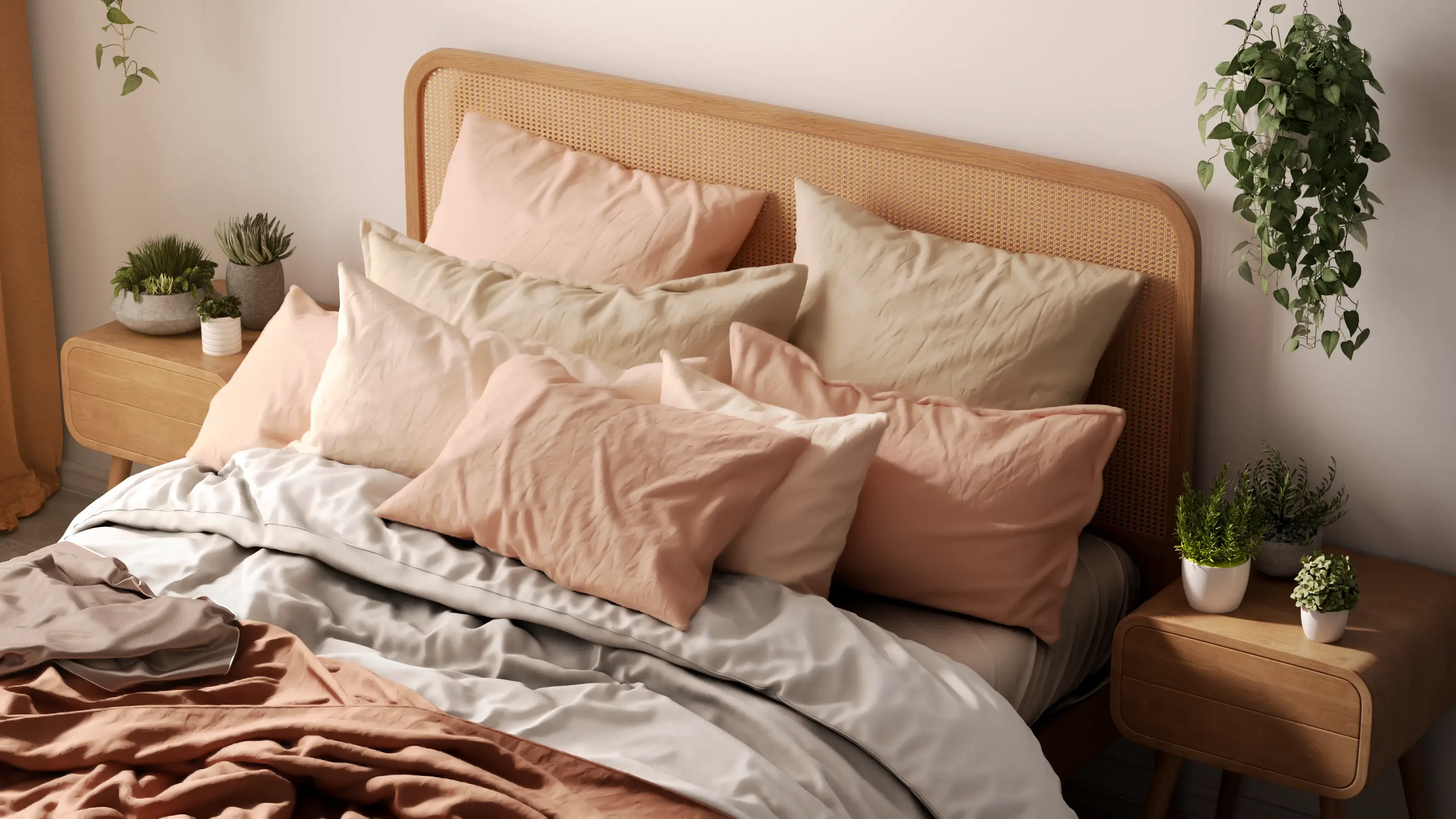 The Bohemian Style Bedroom